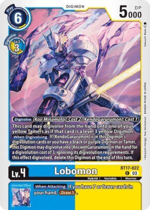 Lobomon - Secret Crisis (BT17-022 C)
