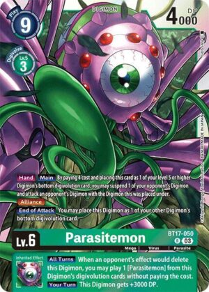 Parasitemon - Secret Crisis (BT17-050 R)