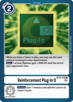 Reinforcement Plug-In 0 - Xros Encounter (BT10-109 U)
