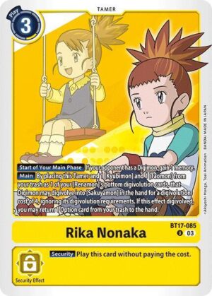 Rika Nonaka - Secret Crisis (BT17-085 U)