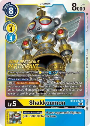 Shakkoumon (2022 Championship Offline Regional) [Online Participant] - New Awakening (BT08)