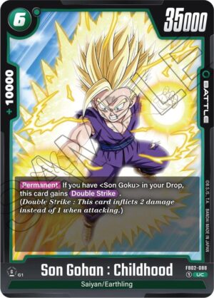 Son Gohan : Childhood - FB02-088 - Blazing Aura (FB02-088 UC)