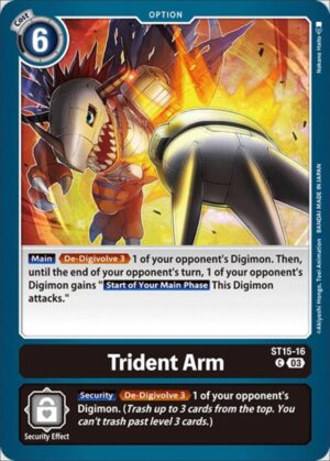 Trident Arm - Starter Deck 15: Dragon of Courage (ST15-16 C)