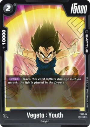 Vegeta : Youth - Starter Deck 5: Bardock (FS05-14 C)