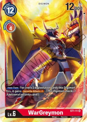 WarGreymon - ST1-11 (Event Pack 1) - Starter Deck 01: Gaia Red (ST-1)