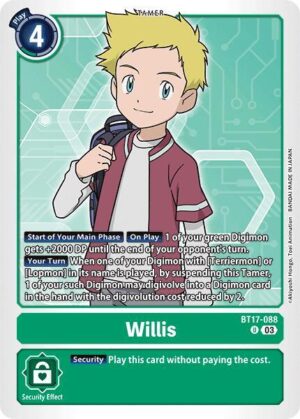 Willis - Secret Crisis (BT17-088 U)
