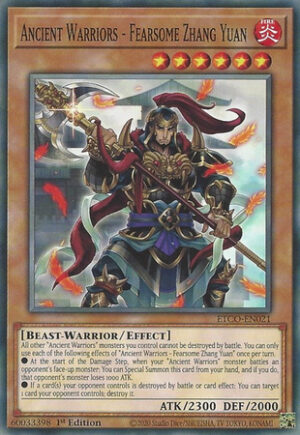 Ancient Warriors - Fearsome Zhang Yuan - ETCO-EN021 - Common (español)