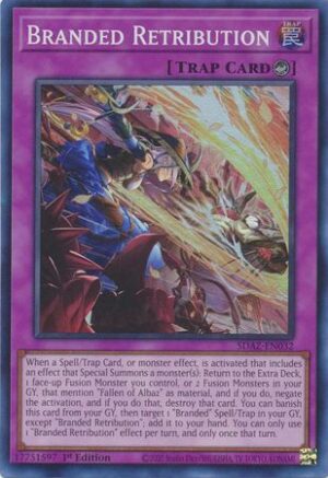 Branded Retribution - SDAZ-EN032 - Super Rare