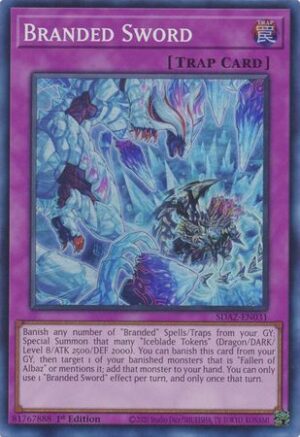 Branded Sword - SDAZ-EN031 - Super Rare
