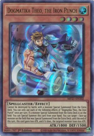 Dogmatika Theo, the Iron Punch - MP21-EN102 - Ultra Rare