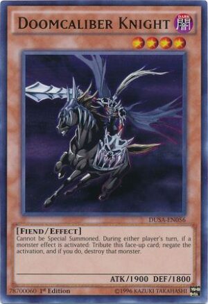 Doomcaliber Knight - DUSA-EN056 - Ultra Rare (español)