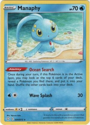 Manaphy - 024/072 - Rare