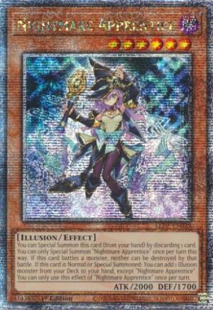 Nightmare Apprentice - LEDE-EN029 - Quarter Century Rare