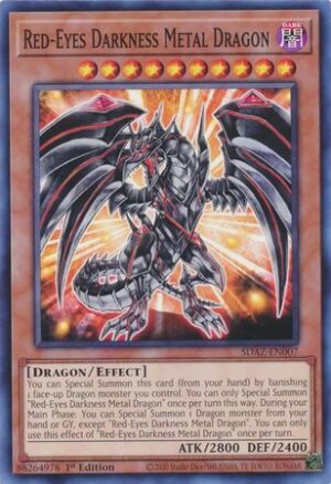 Red-Eyes Darkness Metal Dragon - SDAZ-EN007 - Common