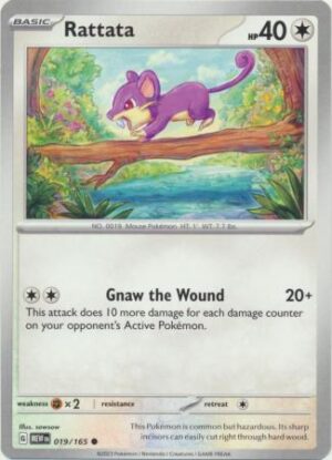 Rattata - 019/165 - Common