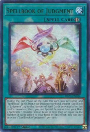 Spellbook of Judgment - RA01-EN054 - Ultra Rare