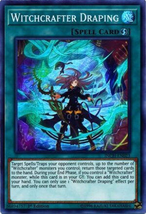 Witchcrafter Draping - INCH-EN023 - Super Rare