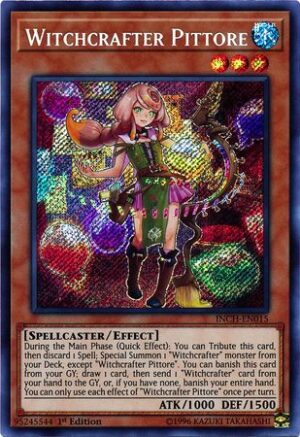 Witchcrafter Pittore - INCH-EN015 - Secret Rare