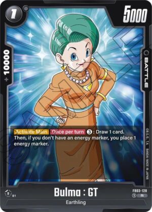 Bulma : GT - Raging Roar (FB03-128 R)