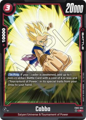 Cabba - Raging Roar (FB03-004 R)