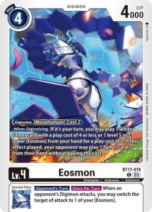 Eosmon - BT17-074 - Secret Crisis (BT17-074 C)