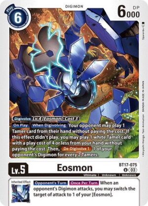 Eosmon - BT17-075 - Secret Crisis (BT17-075 U)