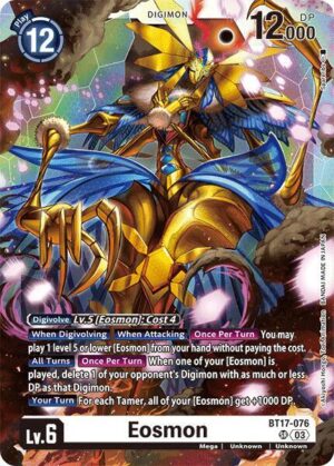 Eosmon - BT17-076 - Secret Crisis (BT17-076 SR)