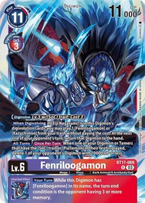 Fenriloogamon - Secret Crisis (BT17-069 R)