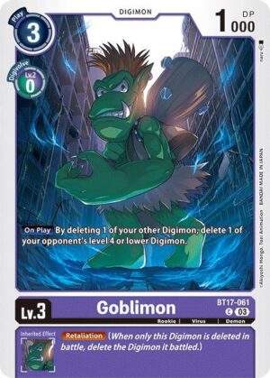 Goblimon - Secret Crisis (BT17-061 C)