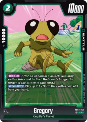 Gregory - Raging Roar (FB03-058 UC)