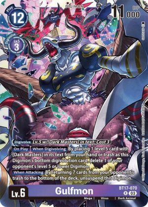 Gulfmon - Secret Crisis (BT17-070 R)