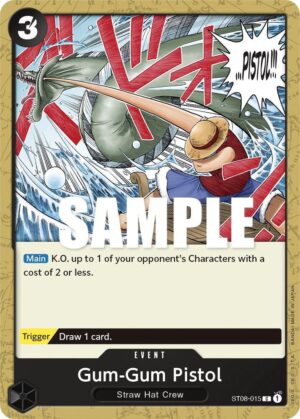 Gum-Gum Pistol - Starter Deck 8: Monkey.D.Luffy (ST08-015 C)