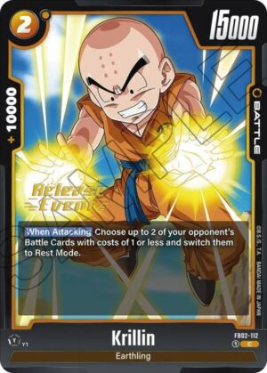 Krillin - FB02-112 - Blazing Aura Release Event Cards (FB02_PR)