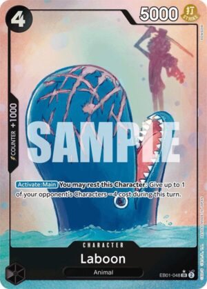 Laboon (048) (Alternate Art) - Extra Booster: Memorial Collection (EB-01)