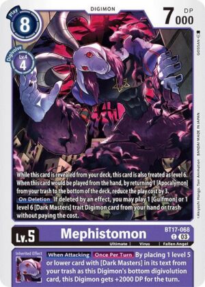 Mephistomon - Secret Crisis (BT17-068 C)