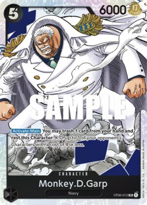Monkey.D.Garp - Starter Deck 6: Absolute Justice (ST06-012 SR)
