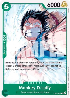 Monkey.D.Luffy (033) - 500 Years in the Future (OP07-033 UC)