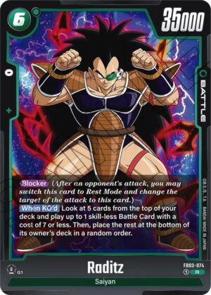 Raditz - FB03-074 - Raging Roar (FB03-074 R)