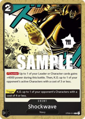 Shockwave - Starter Deck 6: Absolute Justice (ST06-014 C)