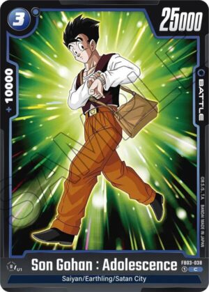 Son Gohan : Adolescence - FB03-038 - Raging Roar (FB03-038 C)