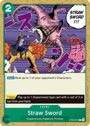 Straw Sword - Starter Deck 2: Worst Generation (ST02-017 C)