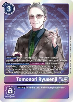 Tomonori Ryusenji - Secret Crisis (BT17-090 R)