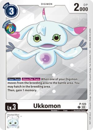 Ukkomon - P-123 (NYCC 2023 Demo Deck) - Digimon Promotion Cards (D-PR)