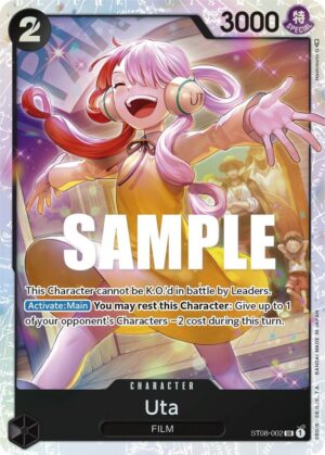 Uta - Starter Deck 8: Monkey.D.Luffy (ST08-002 SR)
