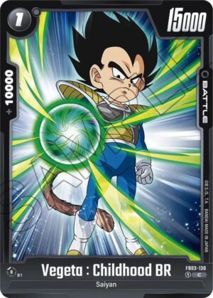Vegeta : Childhood BR - Raging Roar (FB03-130 C)