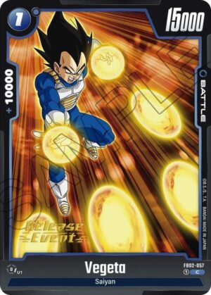 Vegeta - FB02-057 - Blazing Aura Release Event Cards (FB02_PR)