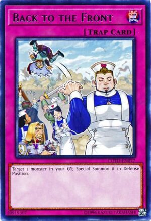 Back to the Front - COTD-EN077 - Rare