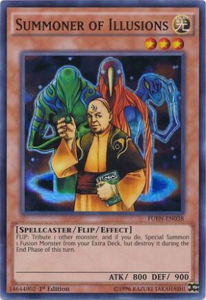 Summoner of Illusions - FUEN-EN038 - Super Rare (ESPAÑOL)