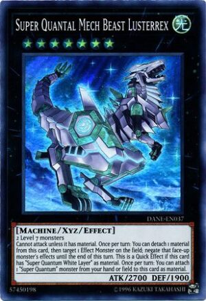 Super Quantal Mech Beast Lusterrex - DANE-EN037 - Super Rare (ESPAÑOL)