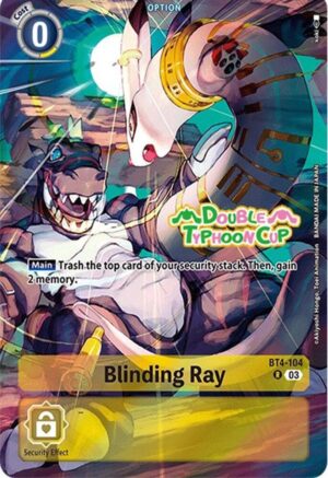Blinding Ray (Bonus Pack) - Starter Deck 17: Double Typhoon Advanced Deck Set Pre-Release Cards (ST17_PR)